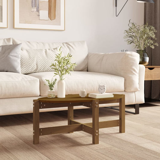 Mesa De Centro Madera Maciza De Pino