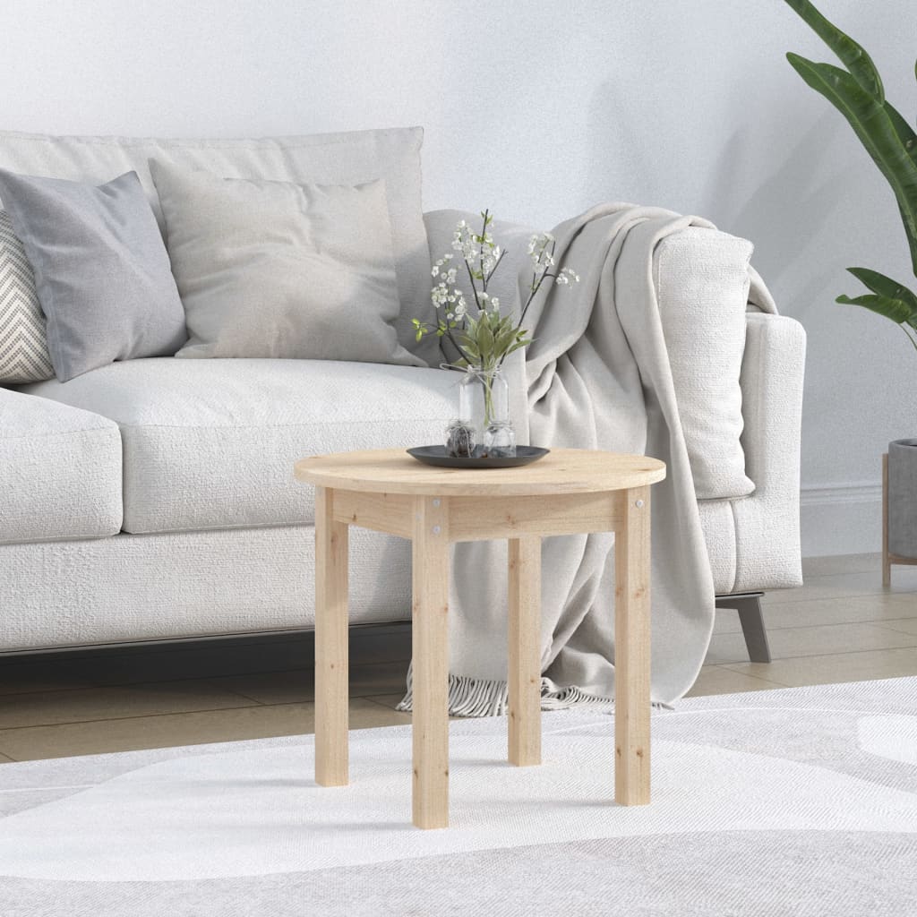 Mesa De Centro Madera Maciza De Pino