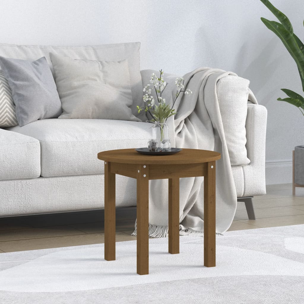 Mesa De Centro Madera Maciza De Pino