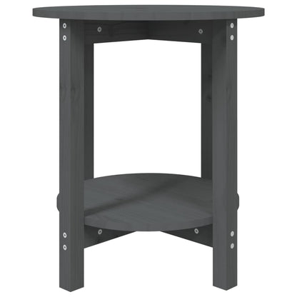 Mesa De Centro De Madera Maciza De Pino Ø55X60 Cm
