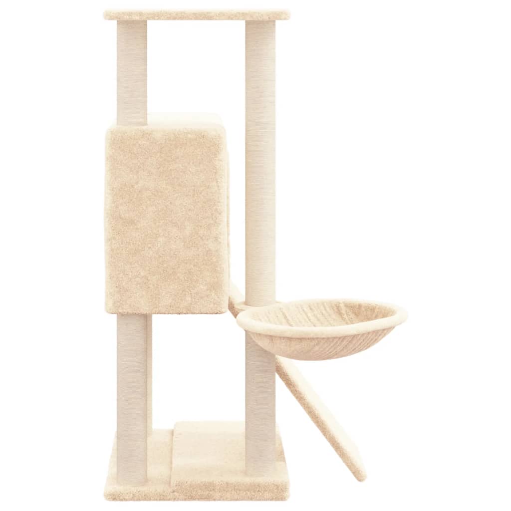 Rascador Para Gatos Con Postes De Sisal 96 Cm
