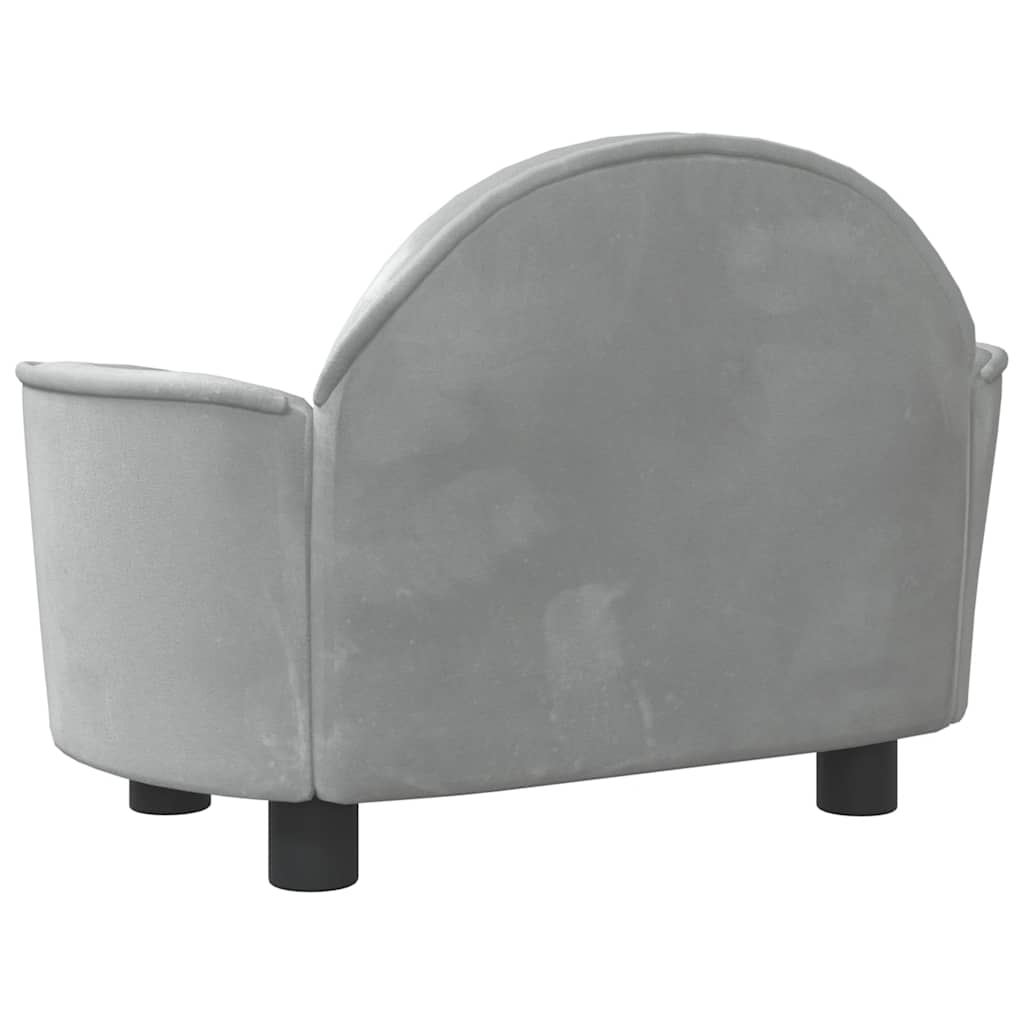Cama Para Perros De Terciopelo 66X40X45 Cm