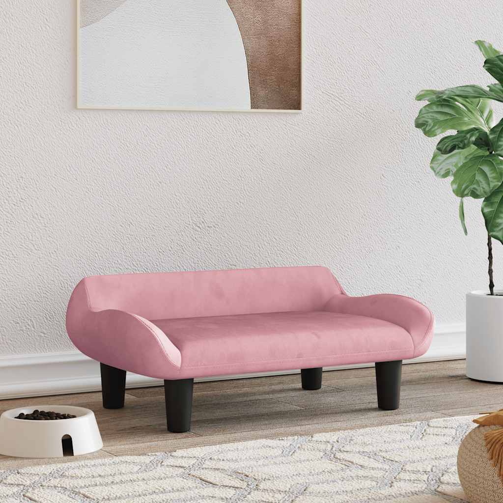 Cama Para Perros De Negra 70X40X24 Cm