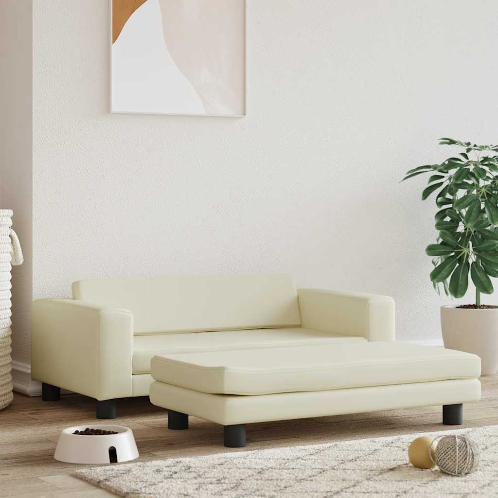 Cama De Perros Con Extensión 100X50X30 Cm
