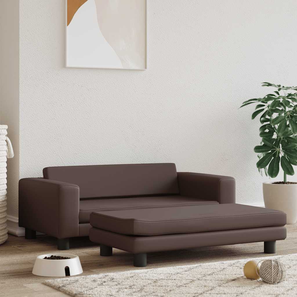 Cama De Perros Con Extensión 100X50X30 Cm
