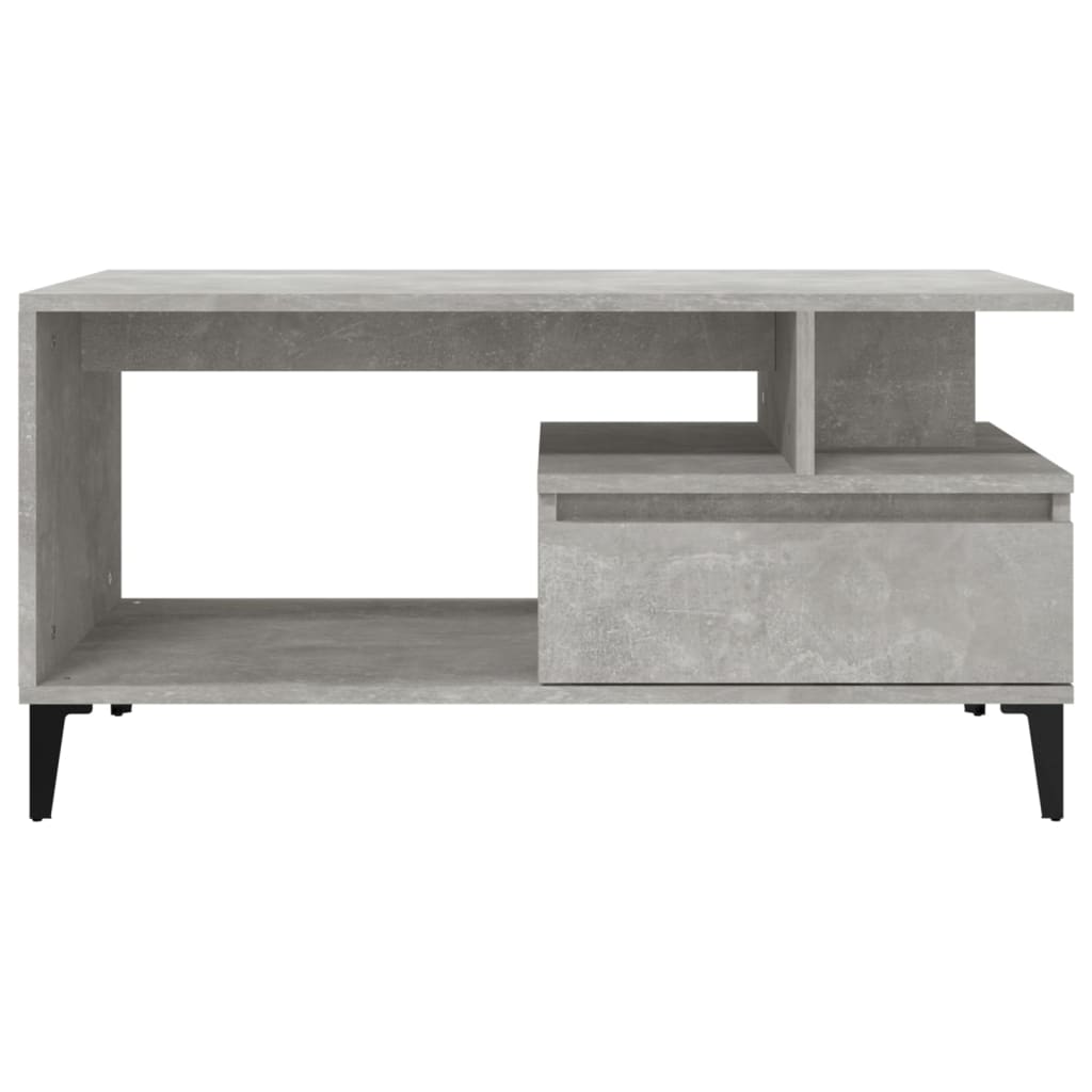 Mesa De Centro Madera Contrachapada 90X49X45 Cm