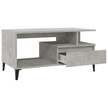 Mesa De Centro Madera Contrachapada 90X49X45 Cm
