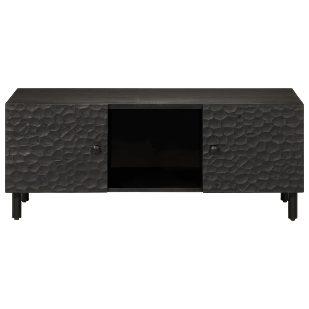 Mesa De Centro Negra 100X54X40 Cm