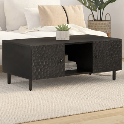 Mesa De Centro Negra 100X54X40 Cm