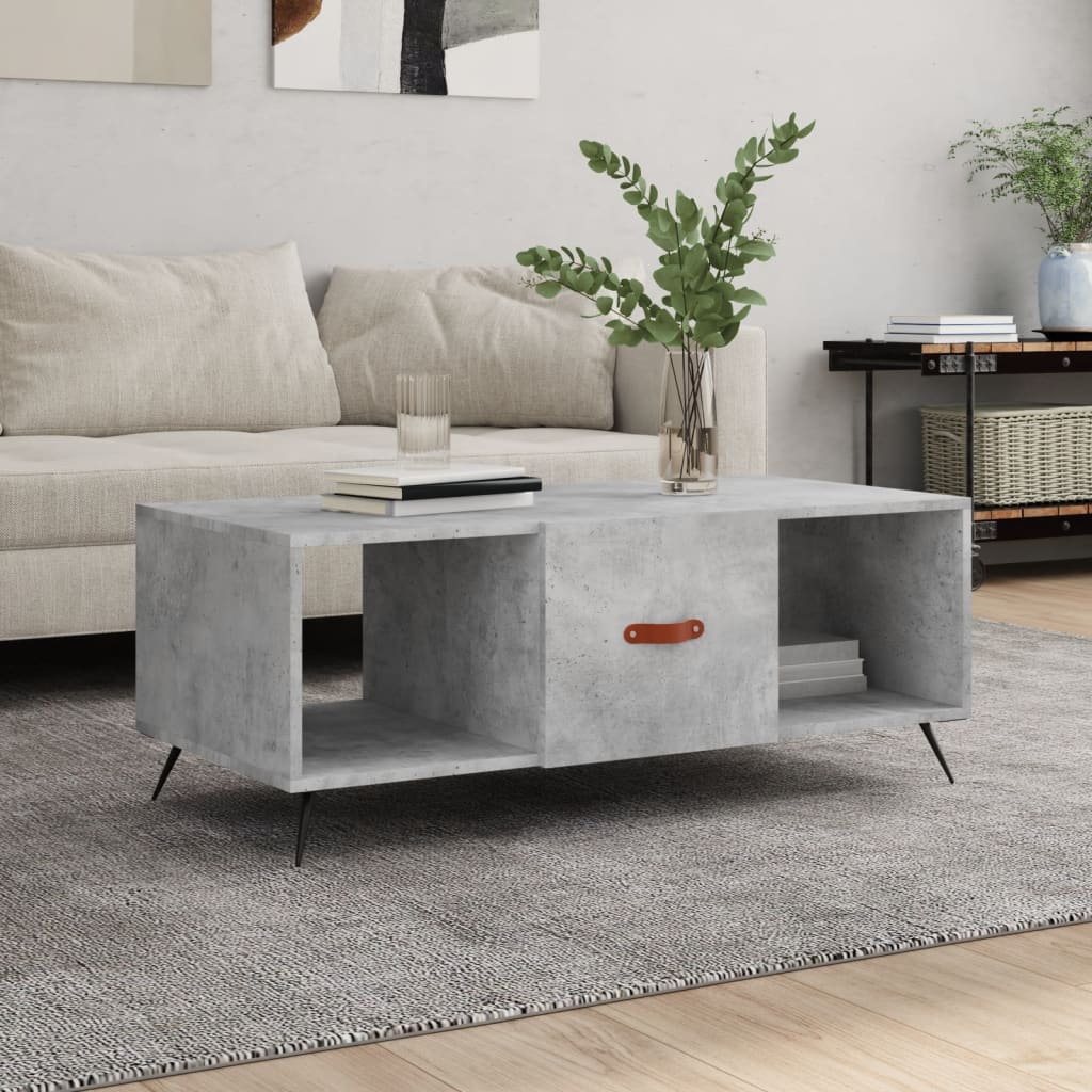 Mesa De Centro Madera Contrachapada 102X50X40 Cm