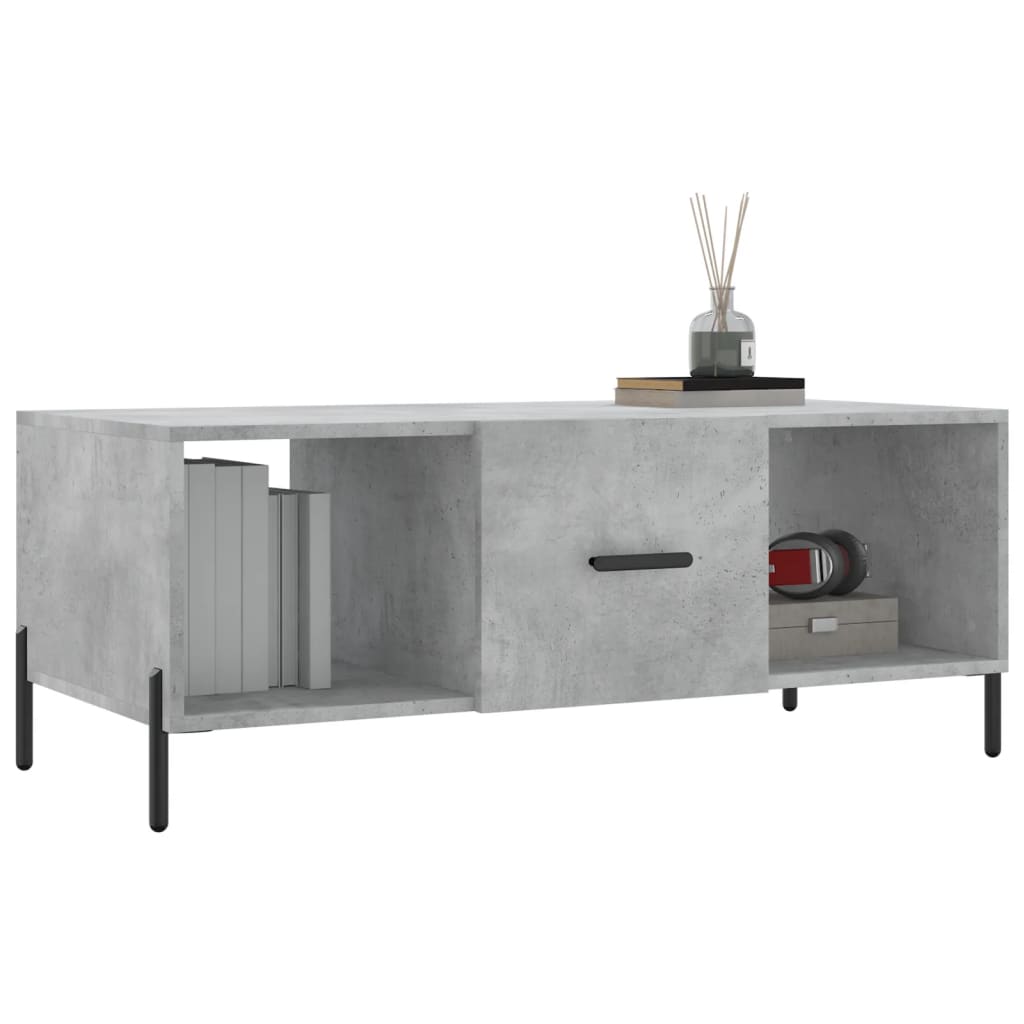 Mesa De Centro Madera Contrachapada 102X50X40 Cm