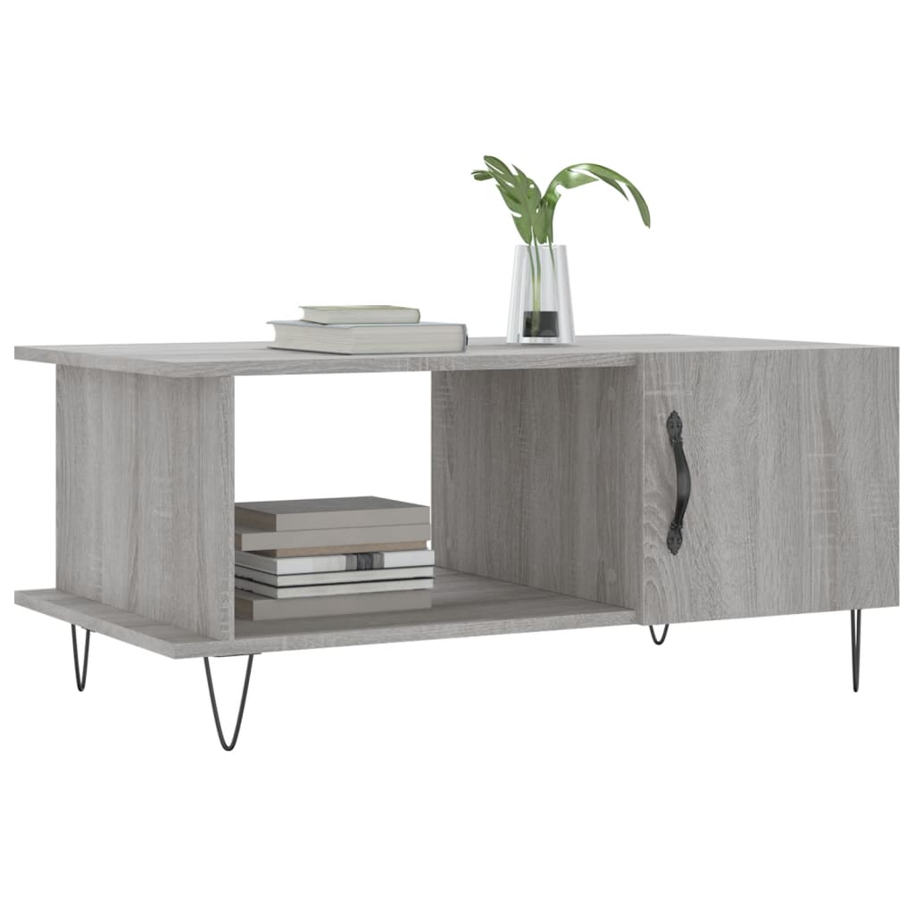 Mesa De Centro Madera Contrachapada 90X50X40 Cm