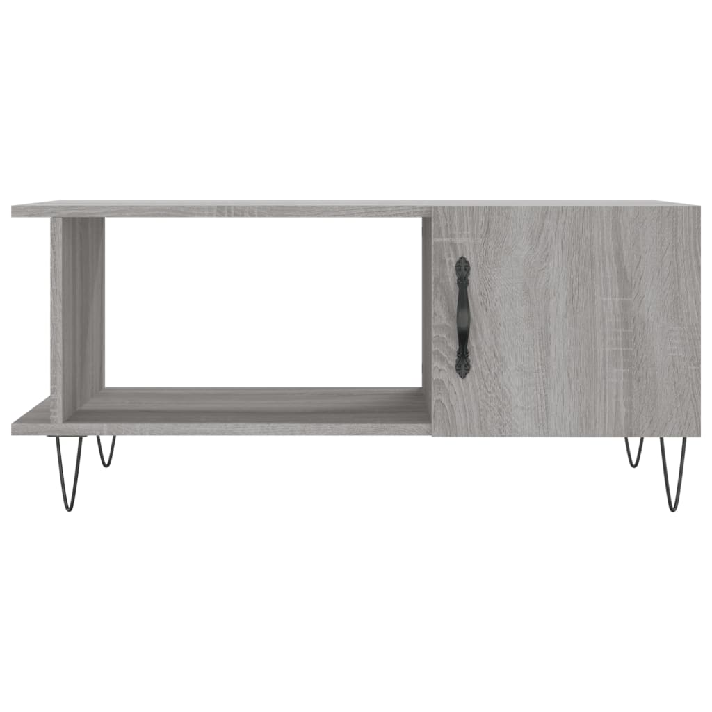 Mesa De Centro Madera Contrachapada 90X50X40 Cm