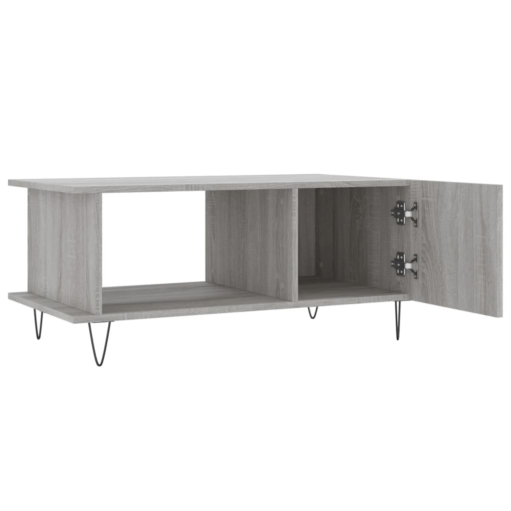 Mesa De Centro Madera Contrachapada 90X50X40 Cm