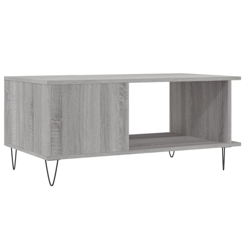 Mesa De Centro Madera Contrachapada 90X50X40 Cm
