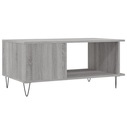 Mesa De Centro Madera Contrachapada 90X50X40 Cm