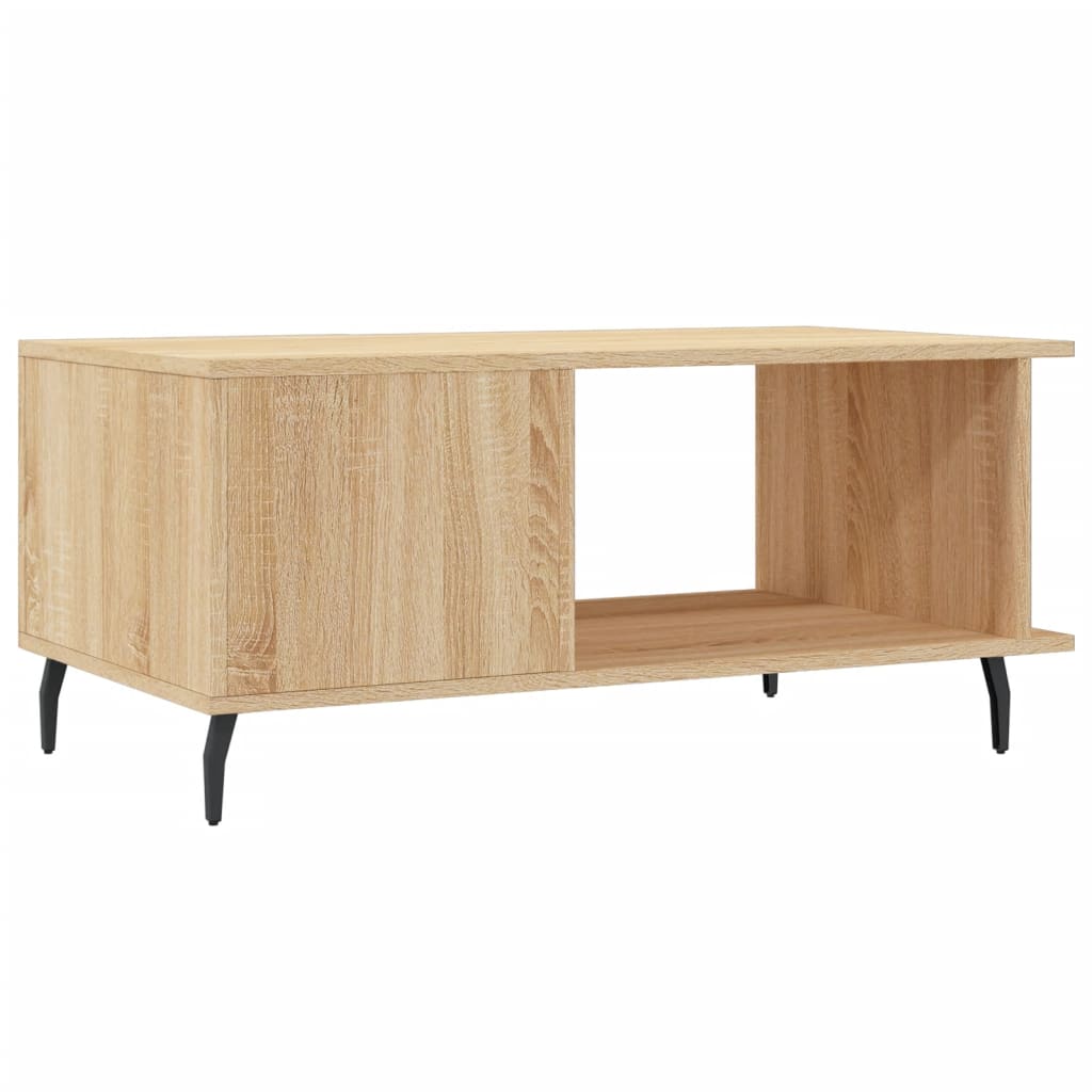 Mesa De Centro Madera Contrachapada 90X50X40 Cm
