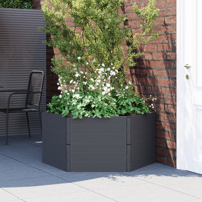 Jardineras 2 Uds Pp Gris Antracita