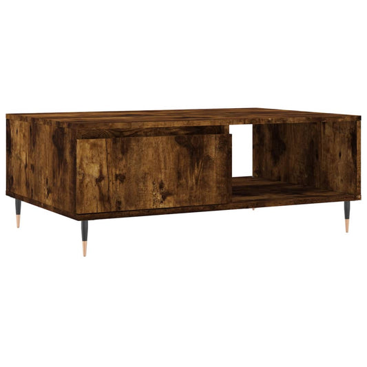 Mesa De Centro Madera De Ingeniería 90X60X35 Cm