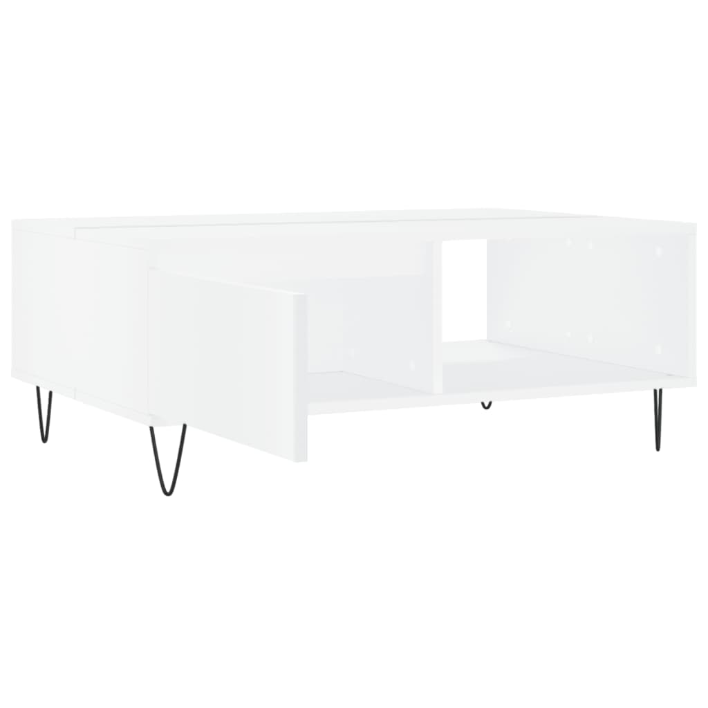 Mesa De Centro Madera De Ingeniería 90X60X35 Cm