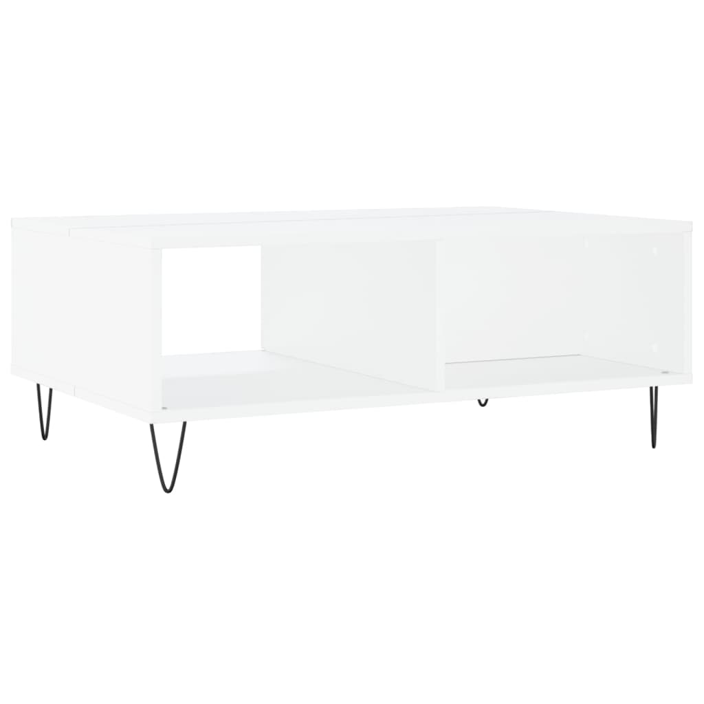 Mesa De Centro Madera De Ingeniería 90X60X35 Cm