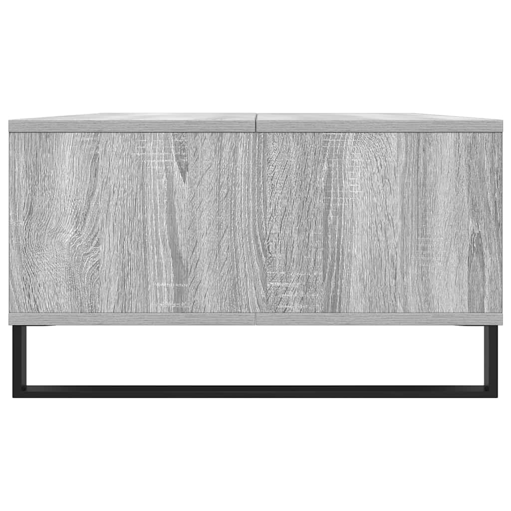 Mesa De Centro Madera De Ingeniería 104X60X35 Cm
