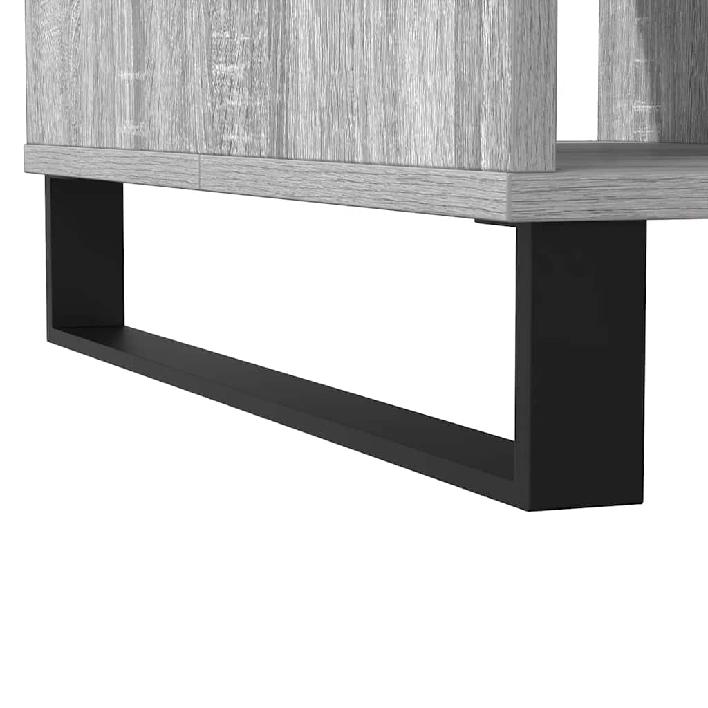 Mesa De Centro Madera De Ingeniería 104X60X35 Cm
