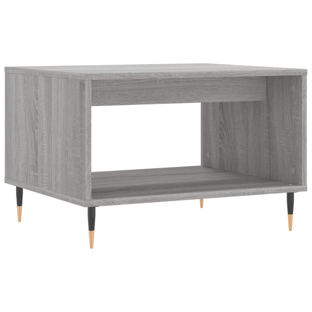 Mesa De Centro Madera De Ingeniería 60X50X40 Cm