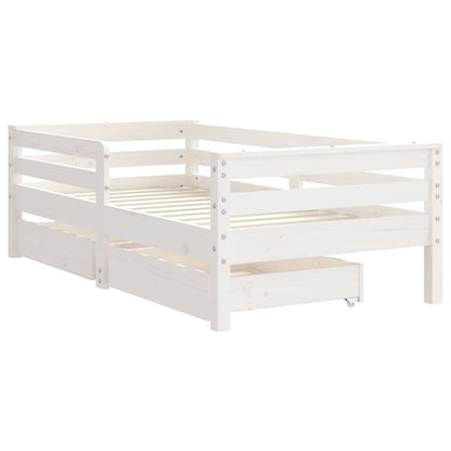 Estructura Cama Niños Con Cajones Madera Pino