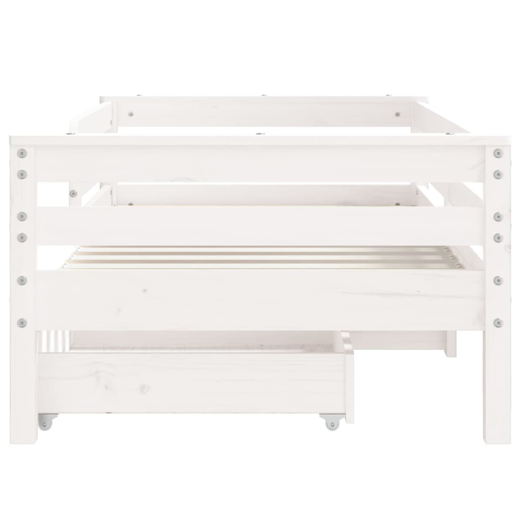 Estructura Cama Niños Con Cajones Madera Pino