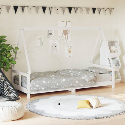 Estructura De Cama Para Niños Madera Maciza De Pino