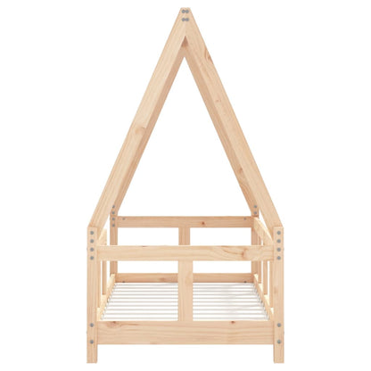Estructura De Cama Para Niños Madera Maciza De Pino