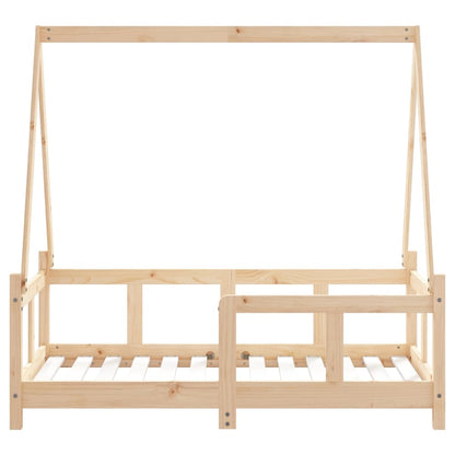 Estructura De Cama Para Niños Madera Maciza De Pino