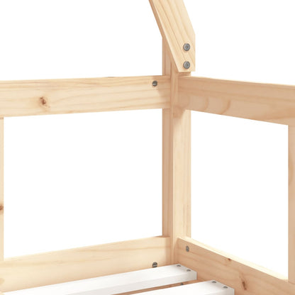 Estructura De Cama Para Niños Madera Maciza De Pino