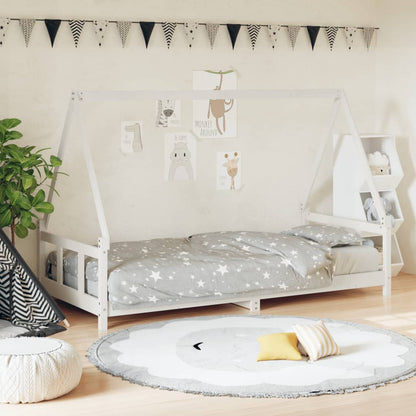 Estructura De Cama Para Niños Madera Maciza De Pino
