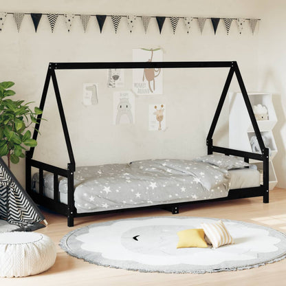 Estructura De Cama Para Niños Madera Maciza De Pino