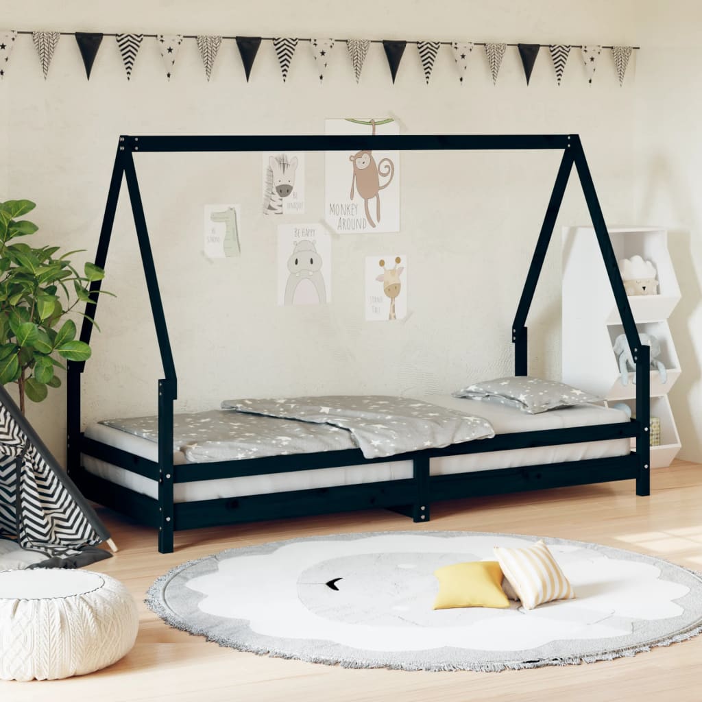 Estructura De Cama Para Niños Madera De Pino
