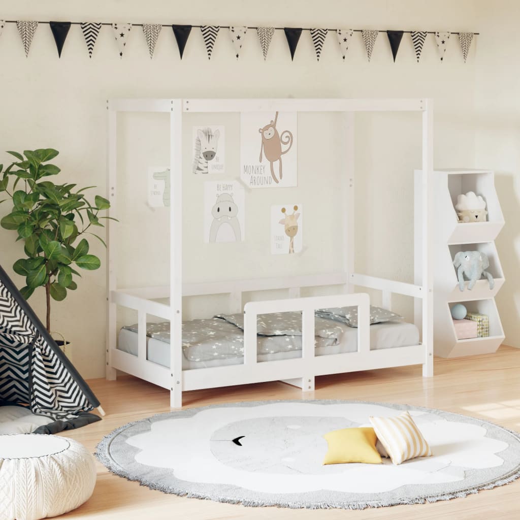 Estructura De Cama Para Niños Madera De Pino