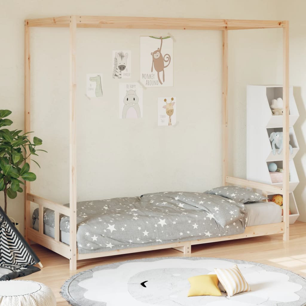 Estructura De Cama Para Niños Madera De Pino