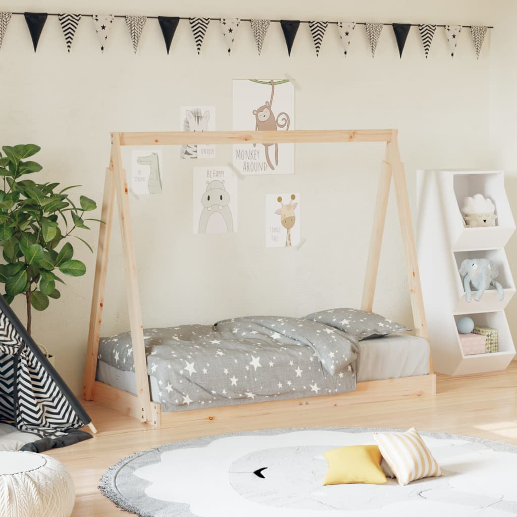 Estructura De Cama Para Niños Madera De Pino
