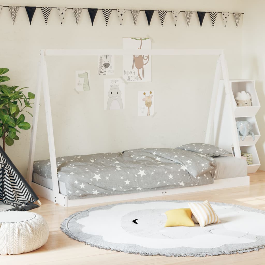 Estructura De Cama Para Niños Madera De Pino