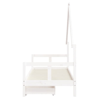 Estructura Cama Niños Con Cajones Madera Pino