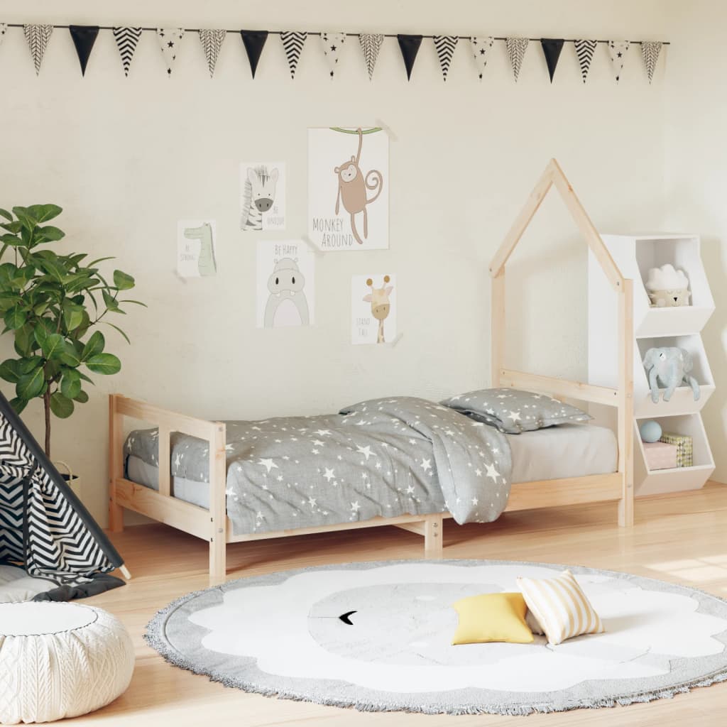 Estructura De Cama Para Niños Madera De Pino