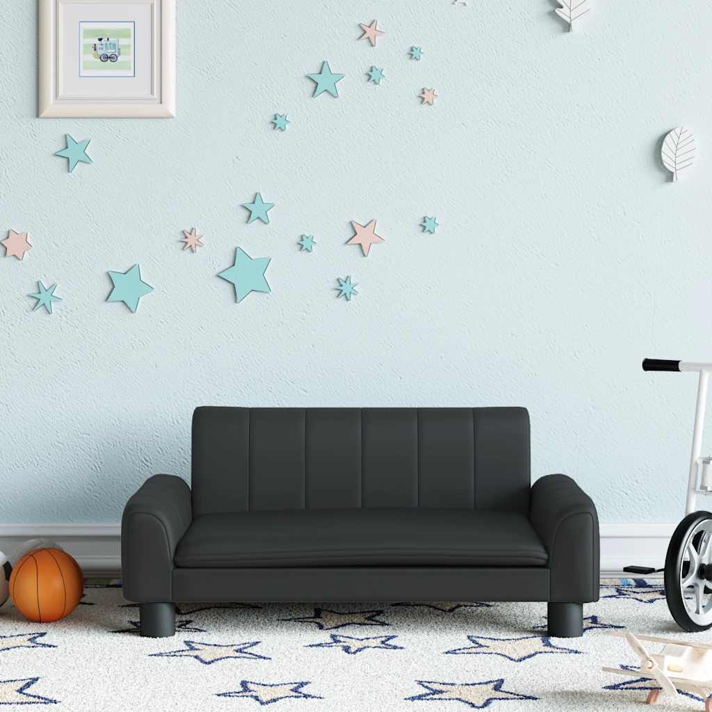 Sofá Para Niños De Cuero Sintético