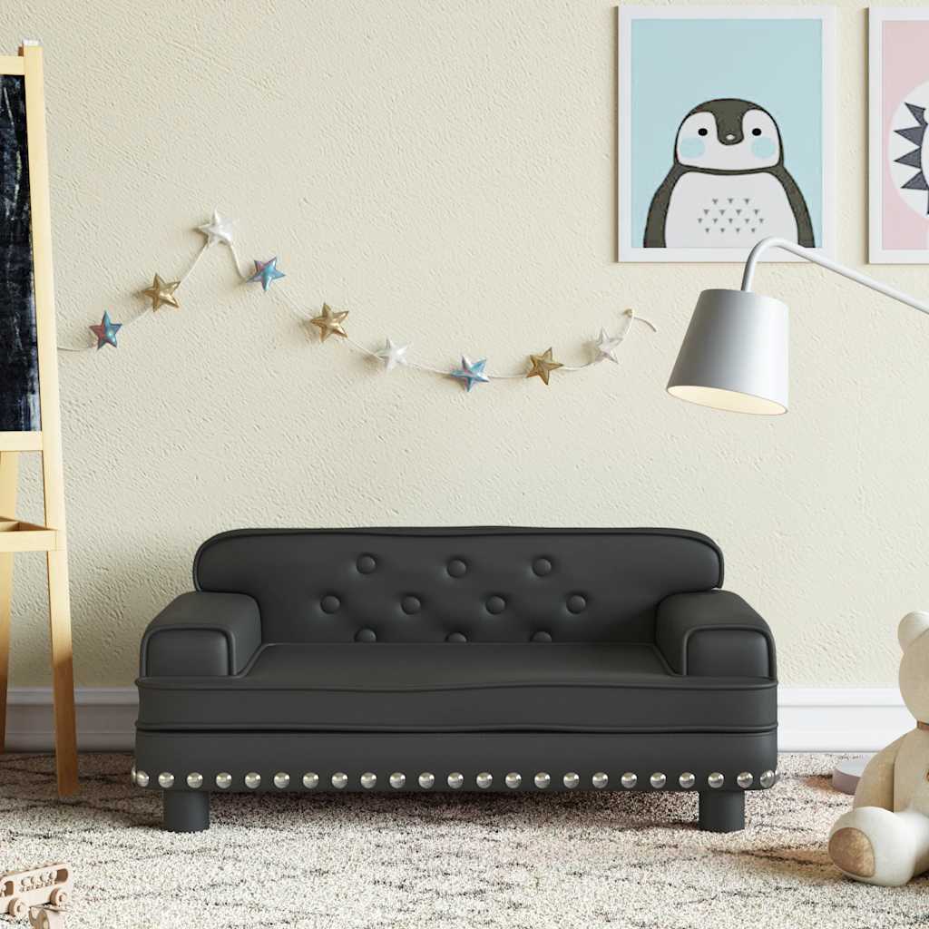 Sofá Para Niños De Cuero Sintético