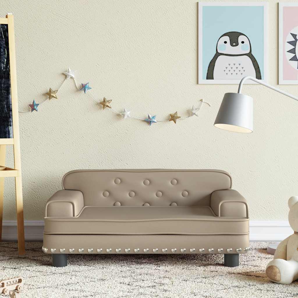 Sofá Para Niños De Cuero Sintético