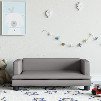 Sofá Para Niños De Cuero Sintético