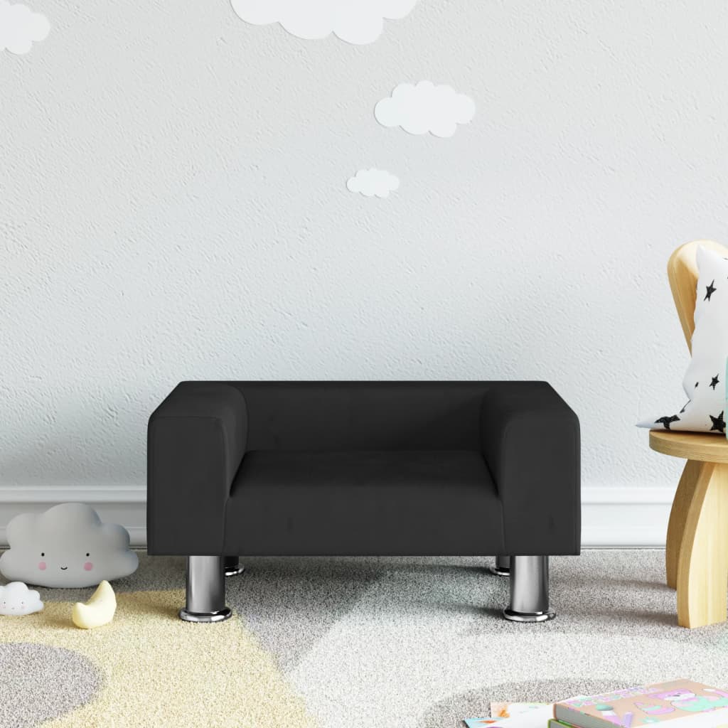 Sofá Para Niños De Terciopelo 70X45X26,5 Cm