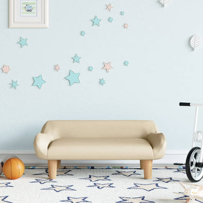 Sofá Para Niños De Tela 70X40X24 Cm