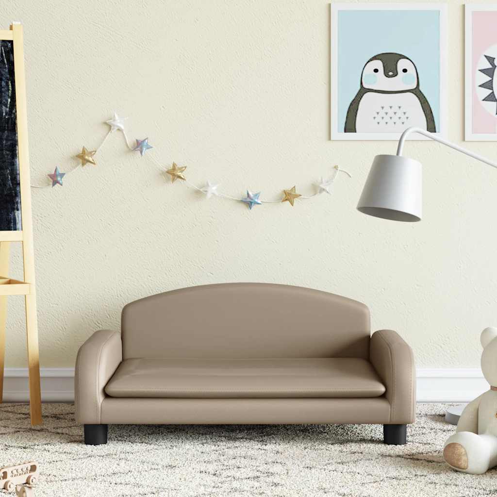 Sofá Para Niños De Cuero Sintético